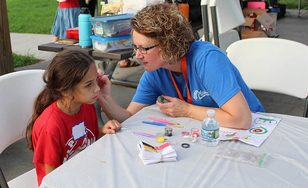 face painting character quest