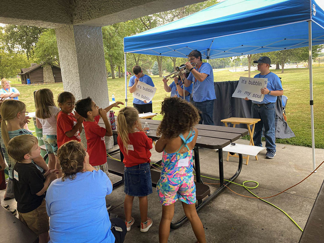 kids singing songs for character quest