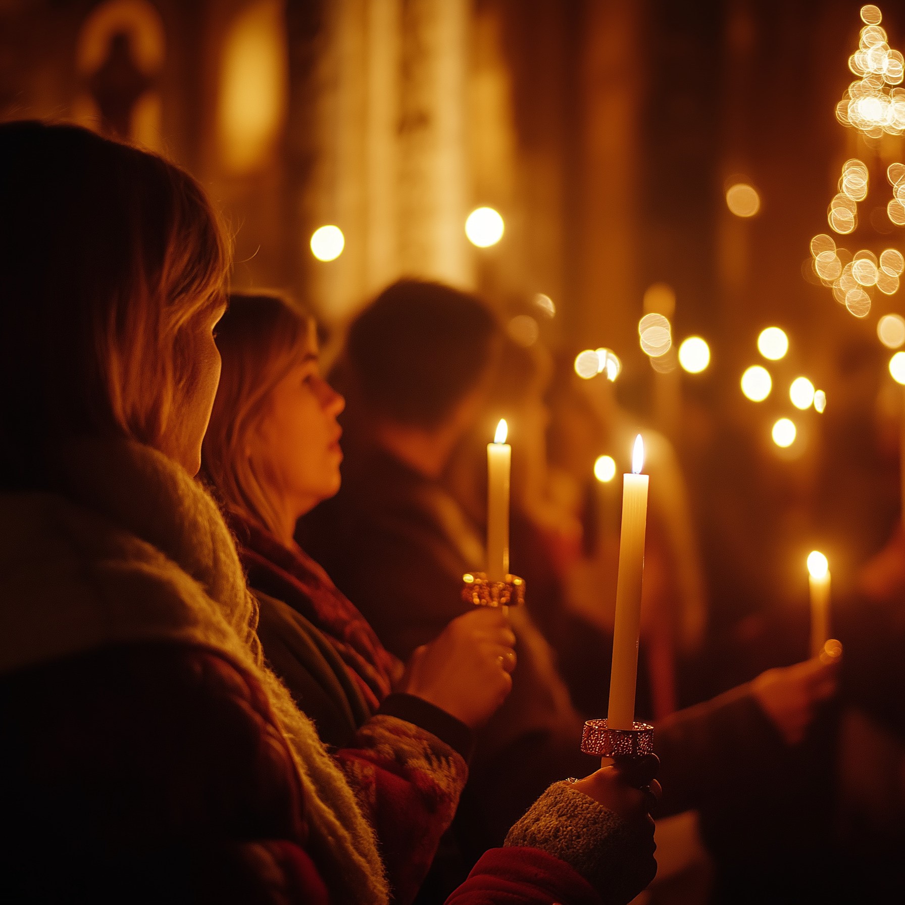 Plains Baptist Church Christmas Eve candlelight service