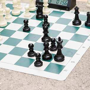 chess tournament chess board